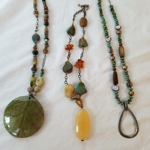 Set of 3 Silpada Necklaces